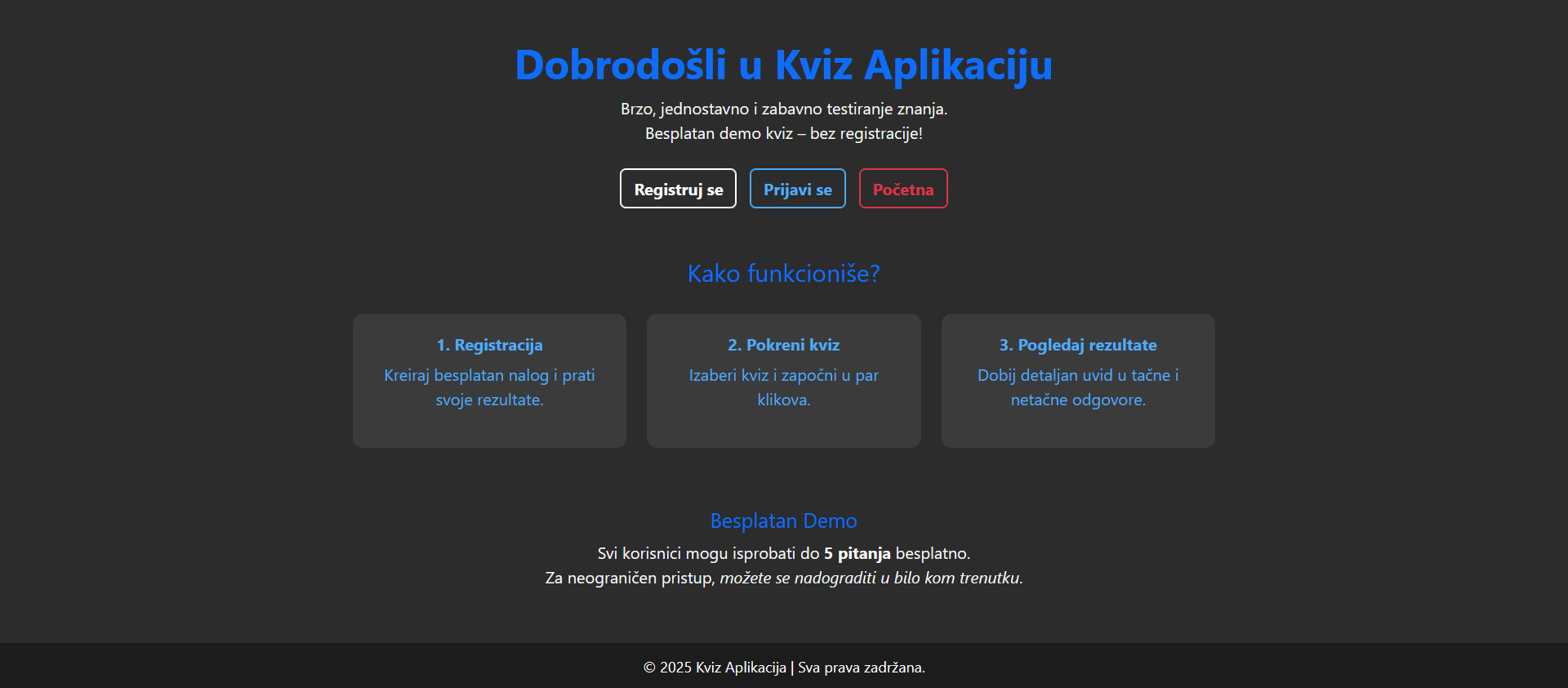 Info o aplikaciji