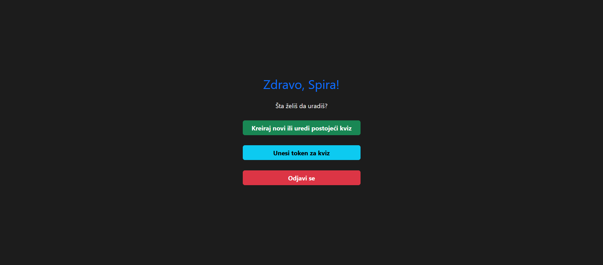 Info o aplikaciji