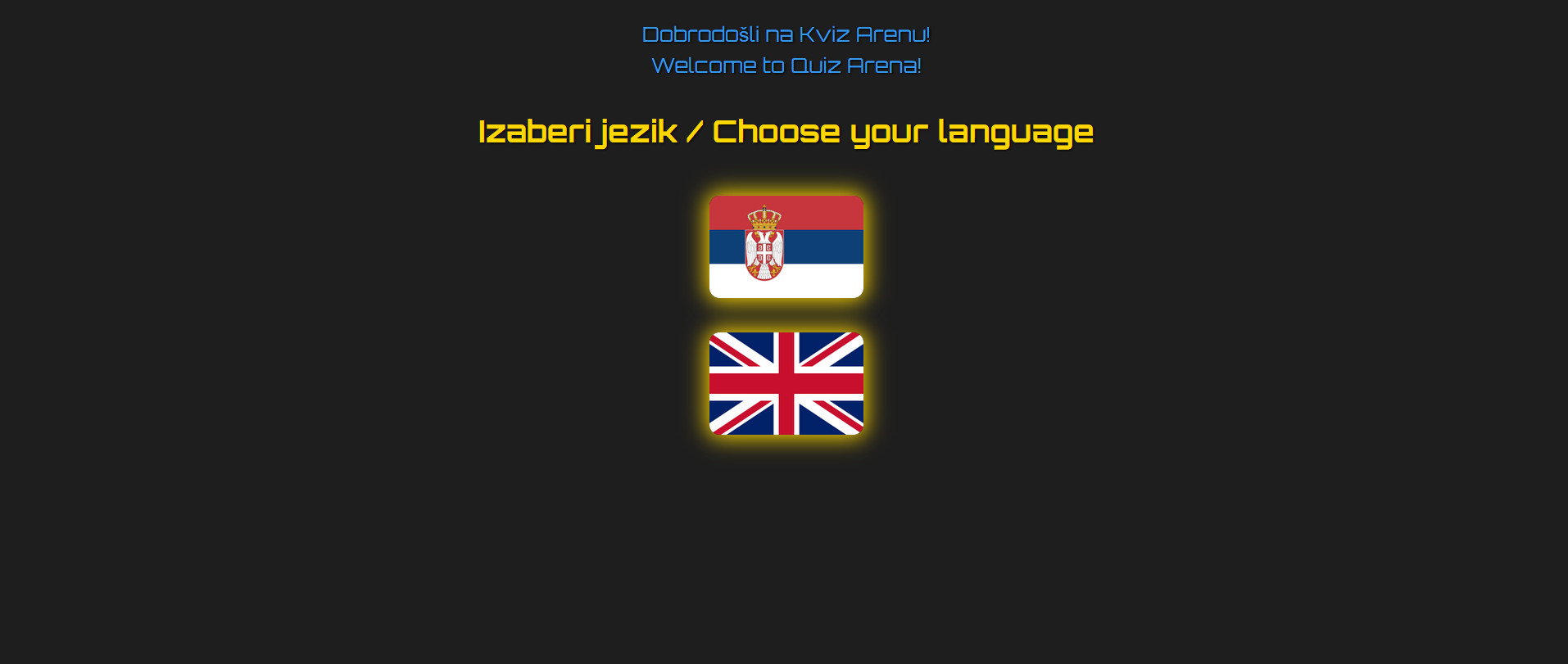 Izbor jezika